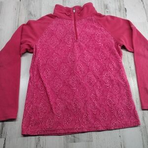 Columbia 1/4 Zip Pullover Fleece Sweater Youth Size Large (14-16)